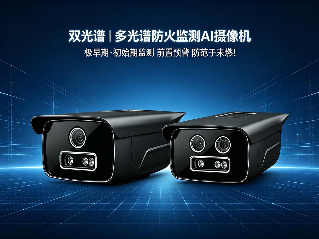 双光谱+多光谱两款防火卡片机整机图